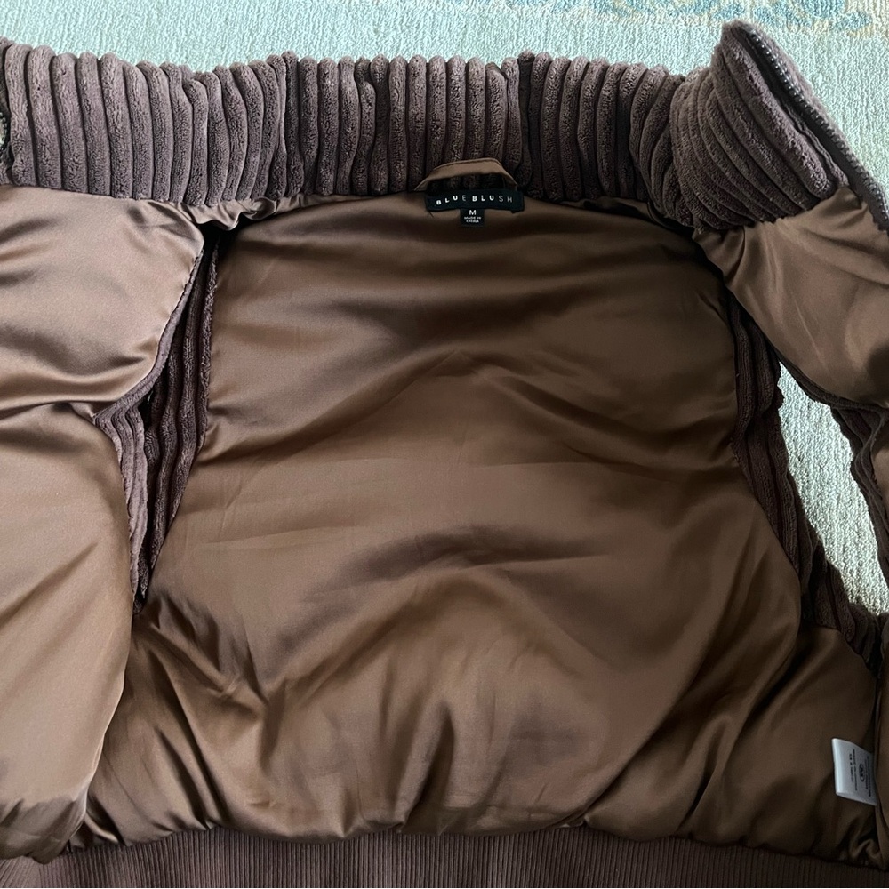 Chocolate Ribbed Vest - Picture 2 of 2